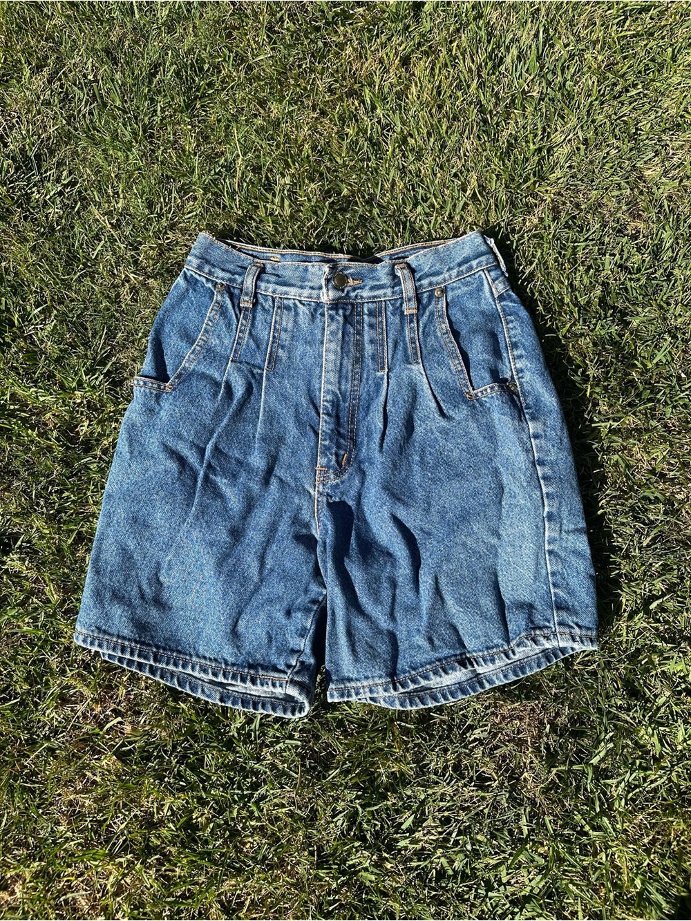 90s Lawman denim shorts - Picture 1 of 4